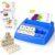Educational Toys Learning Games for Kids 3-8, Matching Letter Spelling Early Math Game for Preschool& Kindergarten Kids Boys and Girls ，Christmas Birthday Gift for 4 5 6 7 Boys Girls（Navy Blue）