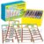 Edulok 30 Word Ladder Flip Books,Phonics Flash Cards,Word Ladders Word Family Build Book,Sight Words Reading Spelling Games Phonics Flip Books for Kids Classroom Homeschool Preschool Learning Activity