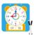 Edumix Magnetic Writable Dry Erase Learning Clock for Kids,Telling Time Teaching Clock with Pen,Analog Demonstration Clocks for Classroom,Homeschool Supplies,Preschool Kindergarten Must Haves