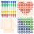 edxeducation Pegs and Peg Board Set, 1,000 Pegs and 5 Boards