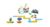 edxeducation Transparent Sorting & Counting Set | 288 Pieces in 6 Colors | 18m+ | Light Table Sensory Play | Early Construction and Tactile Set for Toddlers