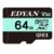 【EDYAN】 64GB Micro SD Card 1-Pack, 95MB/s, U3 V30, 4K Video Recording