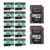 【EDYAN】64GB Micro SD Card 10-Pack, 95MB/s, U3 V30, 4K Video Security Camera