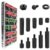 EEEEE Black Nylon Standoff Screws Spacers Nuts for Motherboard & PCB Mounting Hardware Circuit Board Assortment kit 6mm 10mm 15mm 20mm 25mm