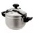 EELSHGU Stainless Steel Pressure Cooker 7L Stovetop-Silver