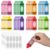 Eersida 120 Pack Crayon Scratch Off Cards 8 Styles Reward Card DIY Scratch Off Prizes Colorful Crayons Personalized Blank Gift Cards for Back to School Teacher Party Supplies