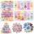 Eersida 182 Pcs Kindness Reward Supplies Kit Filler Kindness Themed Inspiration Bookmark Bracelets Button Pins Stickers for Student Incentives Classroom Gifts or Birthday Party Decorations Supplies