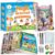 EFCRBS Magic Grooved Writing Practice Books for Kid, 8-in-1 Handwriting Kit