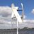 Efficient Vertical Axis Wind Turbine Generator Kit, 3-Blade Helical Design with MPPT Charge Controller, for Home, RV, Marine, Off-Grid Battery Charging and Renewable Energy