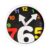 EGBHNJKL Decorative Wall Clock， Silent Non-Ticking Battery Operated for Theme Living Room