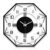 EGBHNJKL Nordic Light Luxury Home Decoration wall Clock, Living Room Bedroom Fashion(35cm)