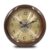 EGBHNJKL Wall Clock Metal Frame Glass Cover Non-Ticking Number Quartz 14inch Design Decorative Indoor