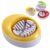 Egg Slicer for Hard Boiled Eggs, Multi-Functional Egg Cutter for Strawberries, Tomatoes, Mushrooms, and Grapes, Durable Kitchen Gadget (Yellow)