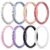 Egnaro Silicone Wedding bands women, Stackable Silicone Ring style