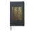 Egyptian Hieroglyphics Gold Pharaoh Symbols Egypt Culture Hardcover Journal, Black