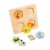EHJRE Children Cognitive Puzzle Animal Matching Board Wooden Puzzle Lift and Place Pieces with Knobs Engaging Play for Observation and Comparison Suitable for Parent Child Play