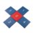 EHJRE Children Jumping Pad Cross Shape Activity Mat Folding Pad Counting Numbers Balance Motor Skills Vinyl Surface Cushioned Interior Suitable for Playrooms Classrooms