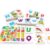 EHJRE Children Wooden Letter Puzzle Letter Matching Game Alphabet Cards Learning Toy Cardboard Designed for Little Hands to Grasp Sort and Complete Suitable for Classroom Stations