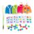 EHJRE Wooden Clothes Board Threading Lacing Buttons Lacing Puzzle Toys