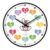 Ehlivhall Silent Teaching Wall Clock for Learning (C)