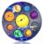 Eight Planet Cave Bubble Push Fidget Toy, Galaxy Cave Digits Fidget Toys, Autistic Adults Simple Anxiety Relief Big Cave, Bubble Early Education Tools Toys