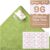 Ekkogo Nano Tape Tabs 25 * 28 * 1mm Double Sided Tape – 96 Pack