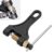 ekurfos Motorcycle Chain Breaker, 420 428 520 525 528 530 Roller Chain Splitter, Anti-rust Metal Master Link Rivet Remover, for Most Motorcycle ATV Dirt Bike Scooter Go Kart Pit Bike (Black)