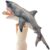 ELAINREN Large Realisitc Shark Plush Hand Puppet with Moveable Mouth/43”