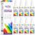 ElaraBerry 8 x 120ml Sublimation Spray for Cotton T-Shirts, Sublimation Coating for All Fabric Canvas Polyester, High Gloss Fabric Heat Transfer Spray for DIY Custom Gifts