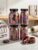 Elastic Hair Rubber Bands Mega Set 4 Jars, 4000 Pieces