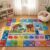 ELAVORITHA ABC Words Kids Rug, Alphabet Learning Playroom Carpet, 5 x 7 ft