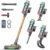 ElecKeys Cordless Vacuum Cleaners for Home, 650W 55KPa Powerful Suction, 70 Mins Runtime, Self-Standing Stick Vacuum with Touch Screen, Anti-Tangle for Pet Hair, Carpet, Hardwood Floors, Car