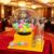 Electric Bingo Lottery Drawing Machine, 220V Automatic Raffle Ball Blower with 50/75/80 Optional Balls, Customizable Red Yellow Blue White Black Base for Annual Meeting Mall Promotion Party Lucky Draw