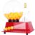 Electric Bingo & Raffle Drawing Set,with Acrylic Cage and 60 Balls Red