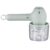 Electric Food Processor and Hand Mixer, Rechargeable Hand Whisk for Cake, Cream, Egg Beating, 2 Whisk Heads, Portable and Lightweight for Home Baking, Easy to Store with Hanging Hook