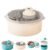ElectricFruitWasher & VeggieSpinner, Salad Dryer with Non-Slip Base，off-white