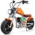 Electric Motorcycle for Kids Ages 5-8, 160W Motor Ride-On Bike, 3-Speed (5/8/10 MPH), 6–8 Miles Range, 4H Charging Time, 12-Inch Inflatable Tires, Drum Brake, LED Lights, Cruiser Style Kids Motorcycle