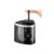 Electric Pencil Sharpener with Auto-Stop, Black, 6.6×7.37cm