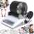 Electric Rock Tumbler Kit With 7-Day Timer And Detachable Polisher For Diy Gem And Crystal Polishing – Ideal For Kids And Adults