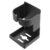 Electric Toothbrush Holder Space Aluminum Black Wall Mounted