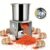 Electric Vegetable Chopper Shredder 2400W, Stainless Steel Food Processor with Large Feed Port, 3-4 Kg Per Feed, More Stable and Efficient Than 3000W Models