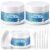 ElectricWise Glitter Snow Paste, Non Toxic Non Yellowing Snow Paste, Fluffy Crafting Glue with Sparkling Finish, Ideal for Glass Cardboard Wood Foam & All Decor Crafts(3 Pack with 6 Spreaders,5.5oz)