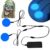 Electroluminescent Panels, EL Panels Light, Round Neon Eyes Decorative el Illumination Glowing Eyes (Blue, 50mm)