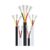 Electronic Audio Wire 7 6 5 4 3 2 Cores Sheathed Cable 28 26 24 22 20 18 AWG Line(3 core Black,5M_26AWG)