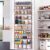 ElegantArray 10-Tier Pantry Door Organizer, Brown