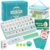ElegantMahj American Mahjong Tile Set, 160 Green Engraved Tiles