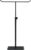 Elegant Metal Jewelry Display Stand T-Bar Organizer for Necklaces, Earrings, and Bracelets Stylish Tabletop Jewelry Holder for Pendants(Color:Black)