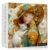 Elegant Woman Cat Puzzles for Adults 1000 Pieces, Vintage Fashion Lady Kitten Jigsaw Puzzle, Beautiful Floral Mosaic Artistic, Impossible Difficult Hard Challenge for Adults