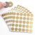 Elegaperma 300 Pcs Gold Scratch Off Stickers,1 Inch Scratch Stickers