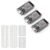 ELEGOO 4PC Breadboard Kit and 3PCS ESP-32 Boards, for Breadboard Circuits, Prototyping, STEM Labs and Electronics Practice